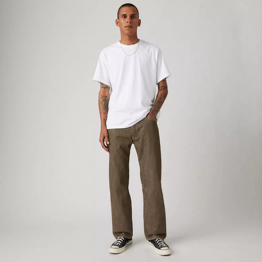 Levis 501 Shrink to Fit - Dark Brown - Front