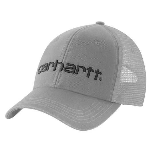 Carhartt AH1195 Mesh Logo Cap - Asphalt/Black