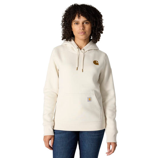 Carhartt W TS2791 Sleeve Logo Hoodie - Malt - Front