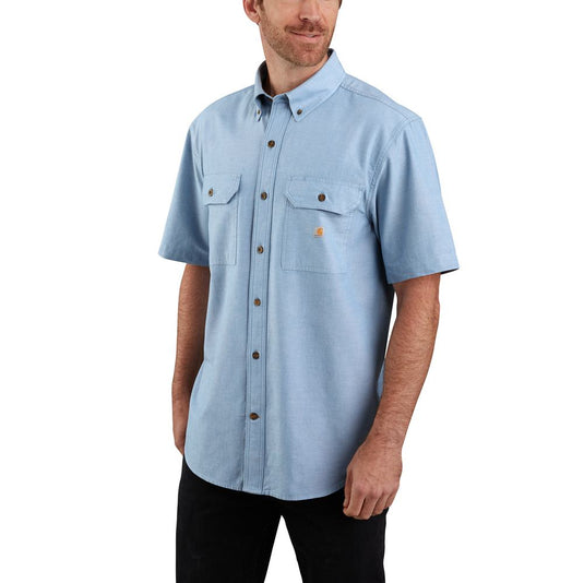 Carhartt S/S Chambray Shirt - Blue Chambray