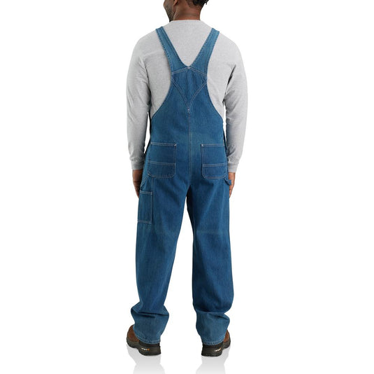 Carhartt OR4672 Denim Bib Overall - Darkstone - Back