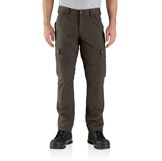 Carhartt BN5461 Ripstop Cargo Double Front Pant - Dark Coffee - Front