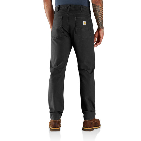 Carhartt BN6414 Slim Taper Duck Pant - Black - Back