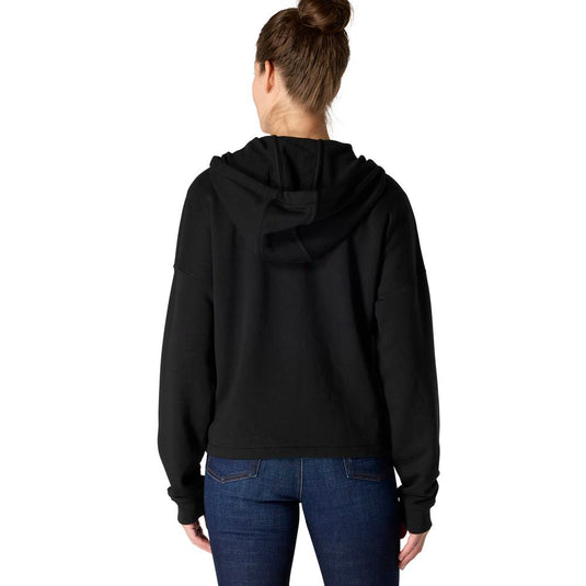Carhartt W TS6837 Tencel Loose Fit Zip Sweatshirt - Black - Back