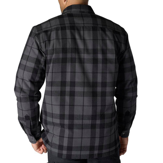 Carhartt TJ4452 Sherpa Lined Plaid Flannel - Shadow - Back