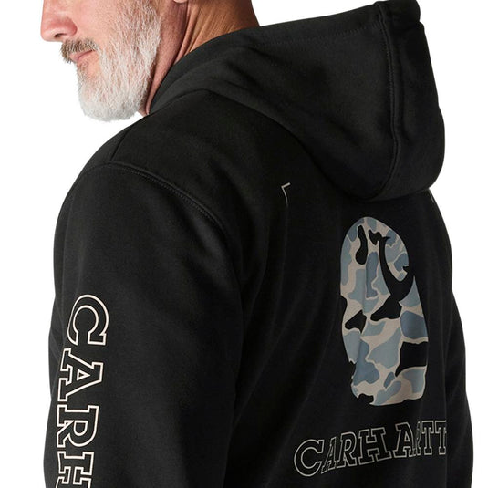 Carhartt TS7034 Camo Graphic Hoodie - Detail