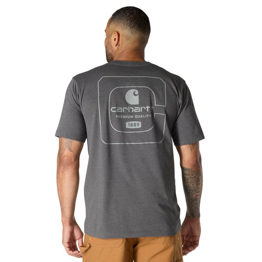 Carhartt TK7045 Pkt Quality S/S Tee - Back
