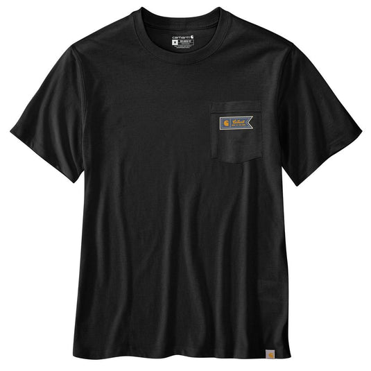 Carhartt TK7063 Pkt Script Graphic S/S Tee - Black - Front