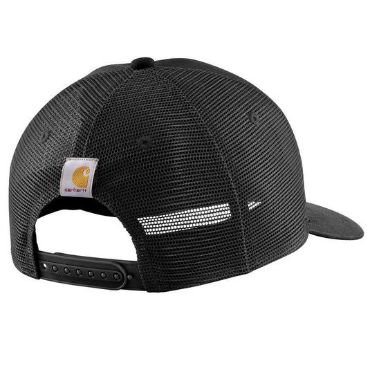 Carhartt AH7271 Camo Patch Mesh Cap - Black - Back