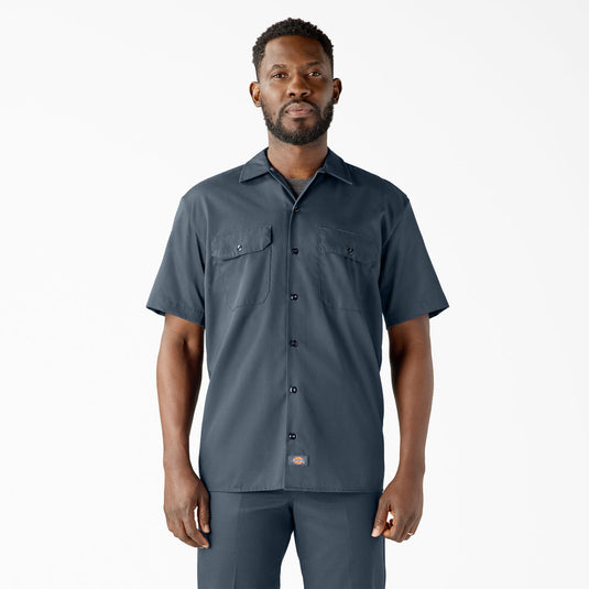 Dickies 1574 S/S Work Shirt - Airforce Blue