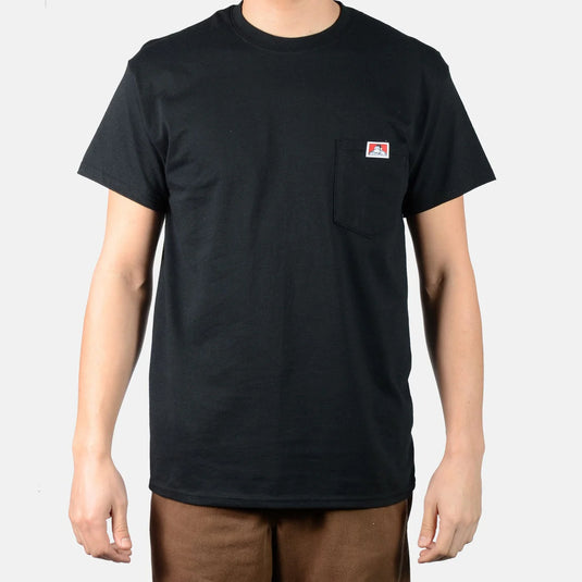 Ben Davis S/S Pocket Tee - Black - Front