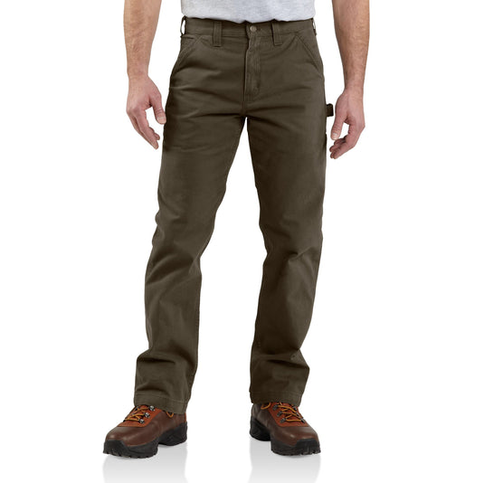 Carhartt BN0324 Washed Twill Dungaree - Dark Coffee - Front