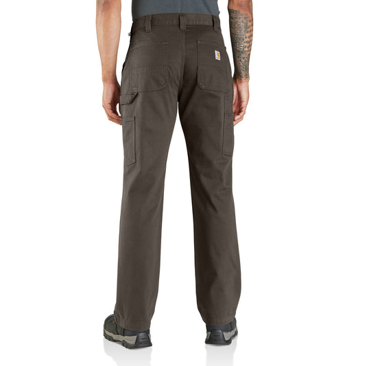 Carhartt BN0324 Washed Twill Dungaree - Dark Coffee - Back