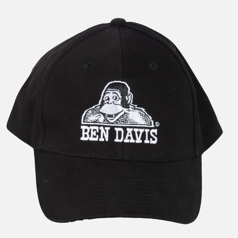 Load image into Gallery viewer, Ben Davis Baseball Cap Black White
