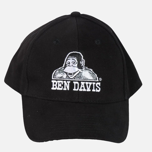 Ben Davis Baseball Cap Black White