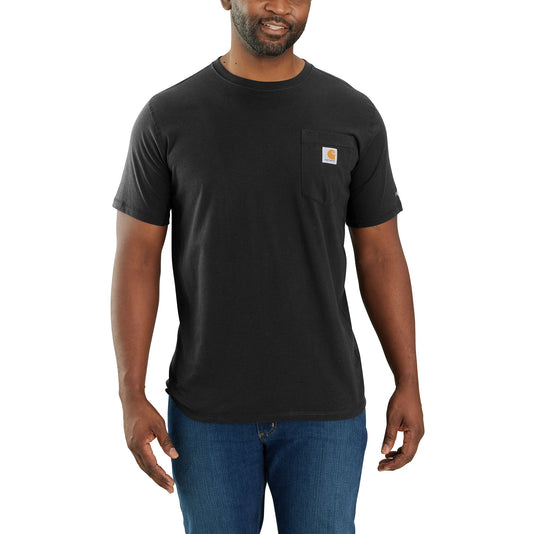Carhartt TK6652 S/S Relaxed Fit Force Pocket Tee - Black
