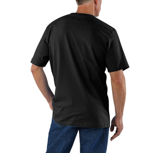 Carhartt K87 S/S Loose Fit Pocket Tee - Black - Back