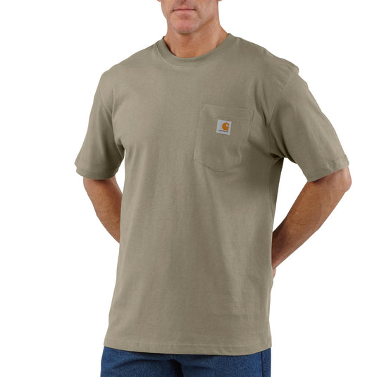 Carhartt K87 S/S Loose Fit Pocket Tee - Desert