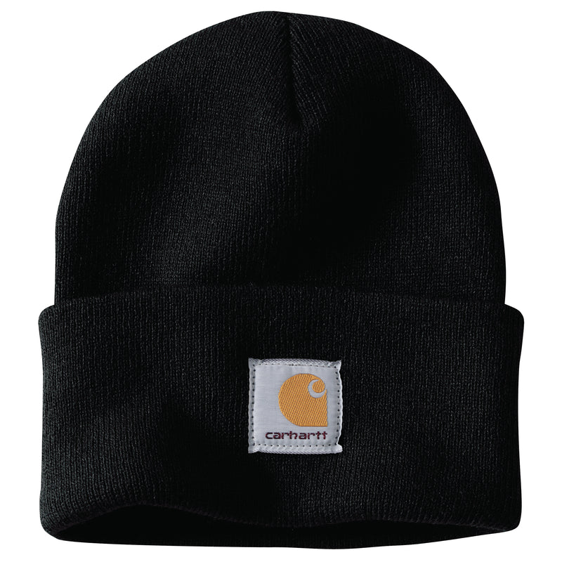 Load image into Gallery viewer, Carhartt Knit Cuffed Beanie Black
