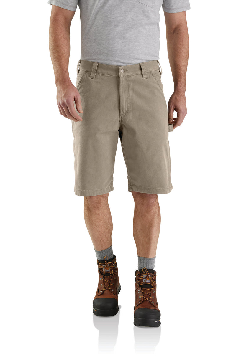 Load image into Gallery viewer, Carhartt Rugged Flex® Relaxed Fit Canvas Utility Shorts Tan
