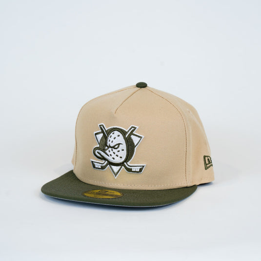 New Era Ducks 2-Tone A-Frame Cap - DRWNOV - Front