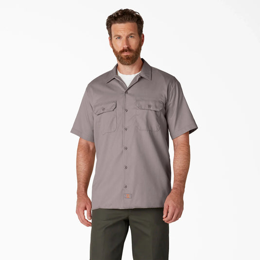 Dickies 1574 S/S Work Shirt - Silver