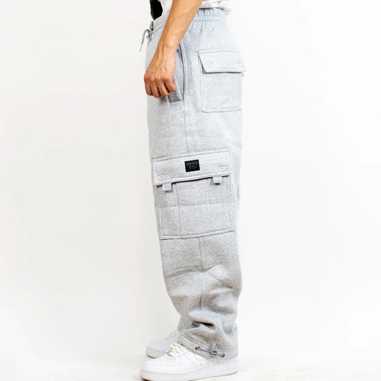 FB County Heavy Cargo Sweatpant - Gray - Side