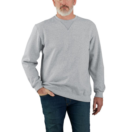 Carhartt K124 Crewneck Sweater - Heather Gray - Front