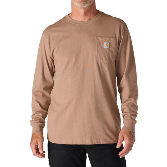 Carhartt K126 L/S Loose Fit Pocket Tee - Soft Sepia
