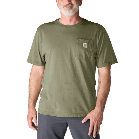Carhartt K87 S/S Loose Fit Pocket Tee - Dusty Olive