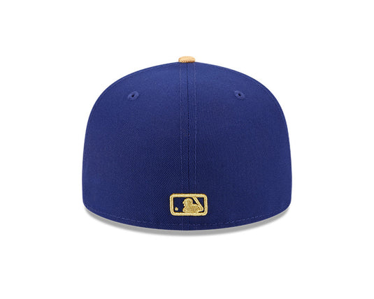 New Era Dodgers Gold Cap - Gold/OTC - Back