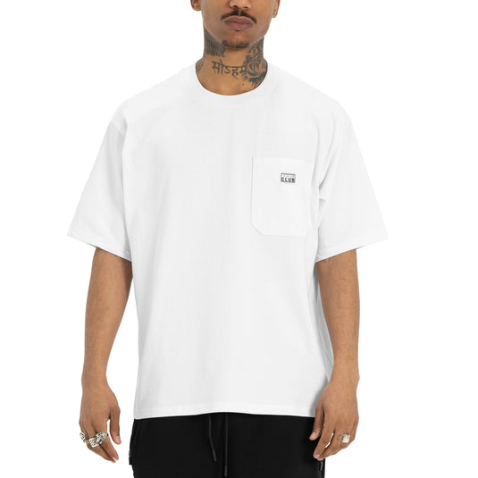 Pro Club S/S Heavy Wide Pocket Tee - White
