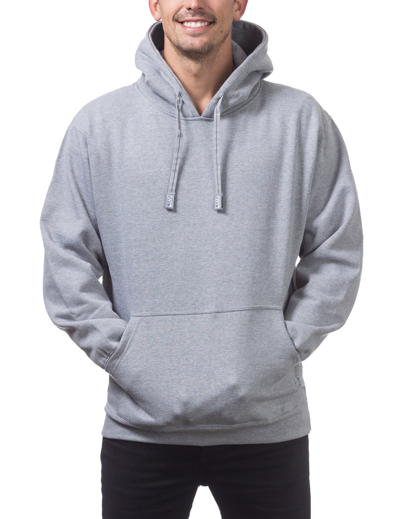 Load image into Gallery viewer, Pro Club Heavyweight Pullover Hoodie Heather Gray
