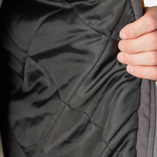 Dickies Duck Hooded Shirt Jacket - Brown Duck - Lining