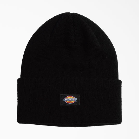 Dickies Classic Cuffed Tall Beanie - Black