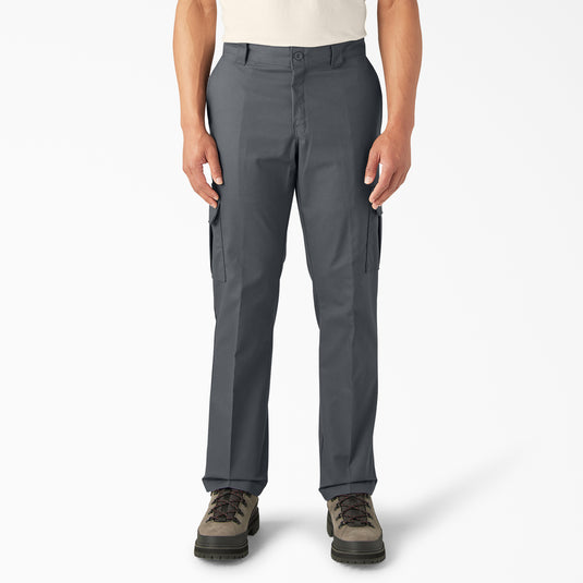 Dickies DWP595 Regular Flex Cargo Pant - Charcoal - Front
