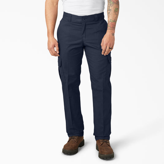 Dickies DWP595 Regular Flex Cargo Pant - Dark Navy - Front