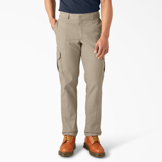 Dickies DWP595 Regular Flex Cargo Pant - Desert Sand - Front