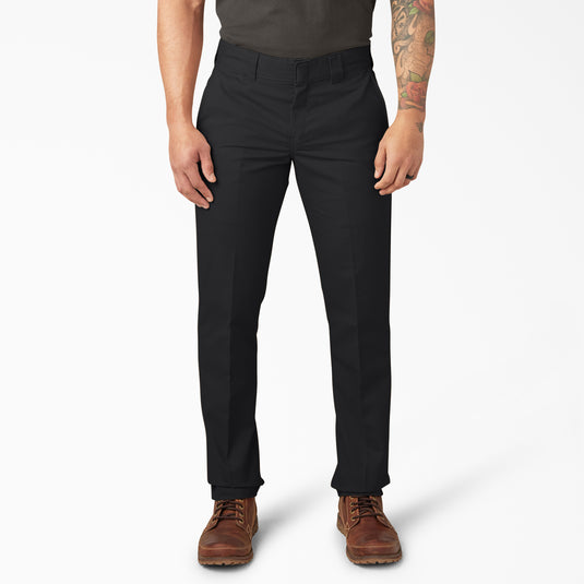 Dickies Slim Taper Pocket Pant - Black - Front