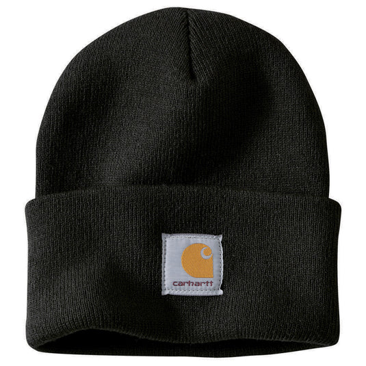 Carhartt A18 Knit Cuffed Beanie - Black