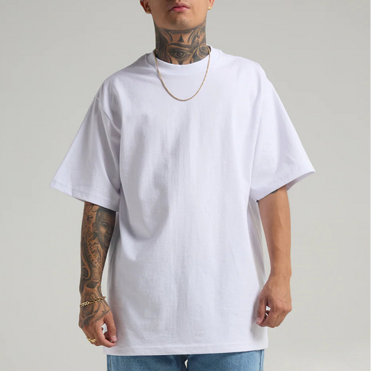 Shaka S/S Max Heavy Tee - White