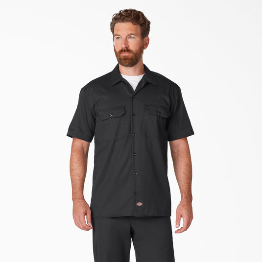 Dickies Original 1574 Short Sleeve Work Shirt - Black BK