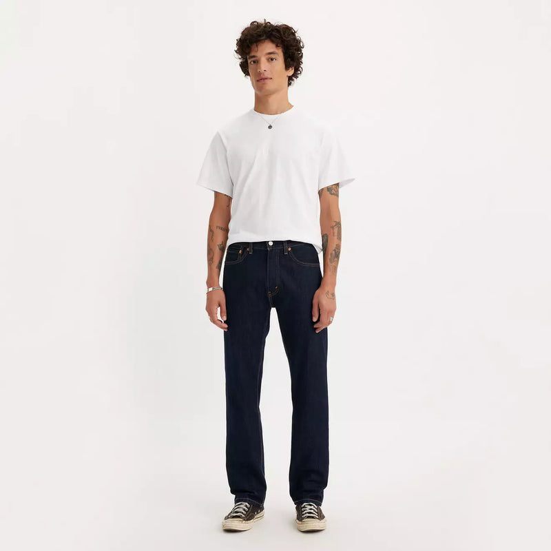 Load image into Gallery viewer, Levis 505 Regular - Rinse Dark Wash - Front
