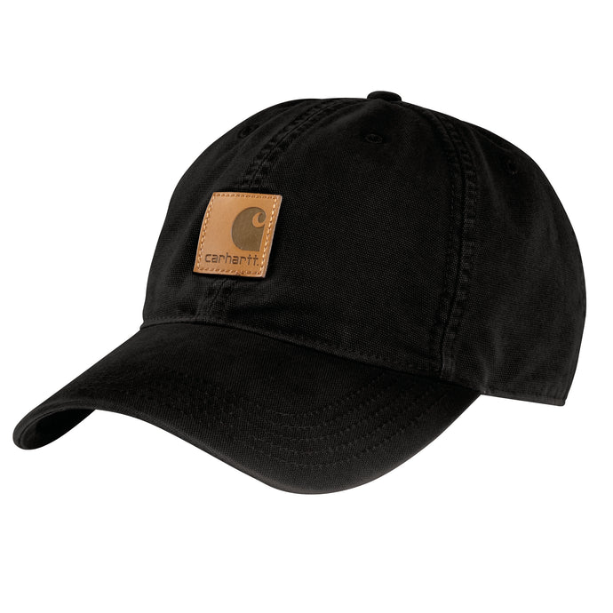 Carhartt AH0289 Odessa Canvas Cap Black