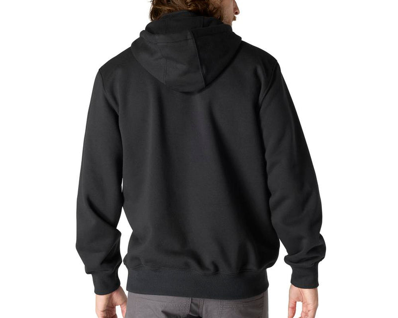 Load image into Gallery viewer, Carhartt TS0617 Paxton Quarter Zip Hoodie - Black - Back
