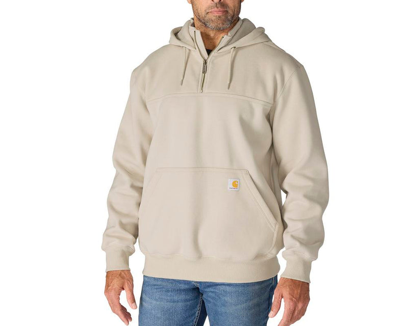 Load image into Gallery viewer, Carhartt TS0617 Paxton Quarter Zip Hoodie - Cobblestone
