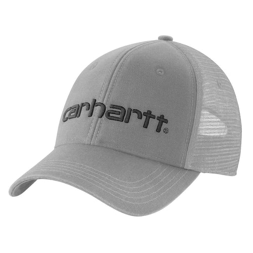 Carhartt AH1195 Mesh Logo Cap - Asphalt/Black