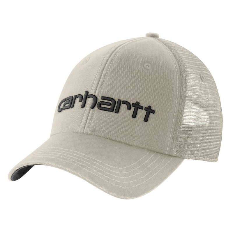 Load image into Gallery viewer, Beige trucker cap with Carhartt logo 

