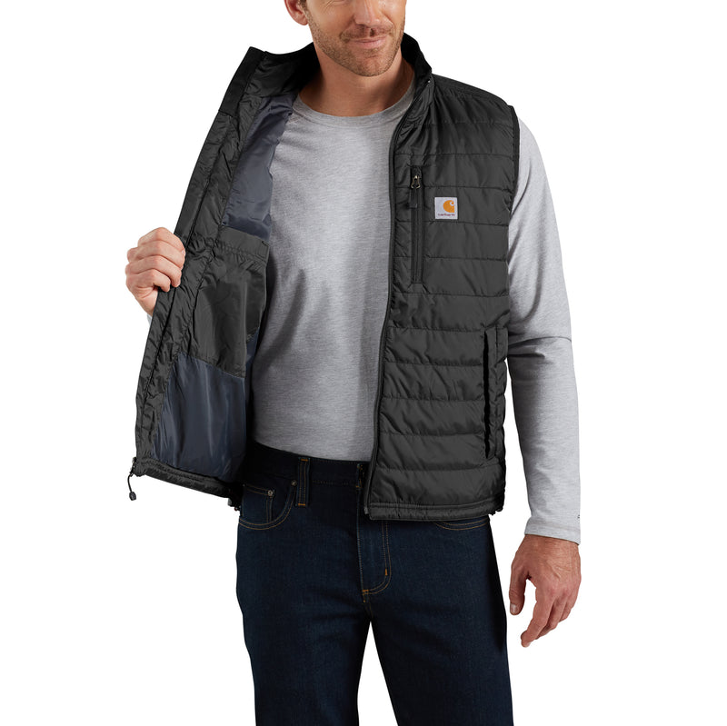 Load image into Gallery viewer, Carhartt Rain Defender® Relaxed Fit Insulated Gilliam Vest Carhartt Black, Inside Right 
