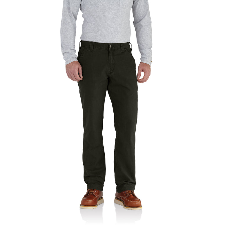 Load image into Gallery viewer, Carhartt Rugged Flex® Rigby Relaxed Fit Canvas Work Pants 306 Peat
